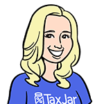 Elaine Page Cartoon TaxJar