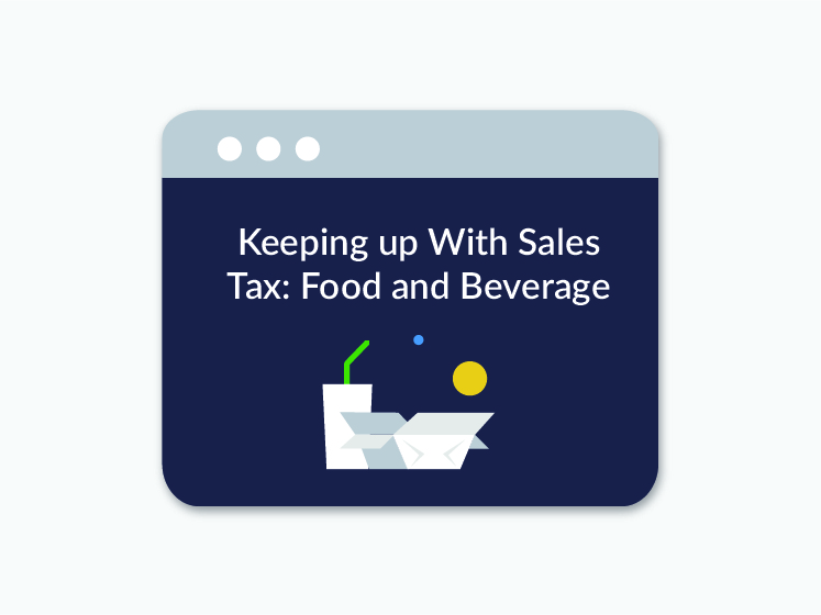 Food and Beverage Webinar Image
